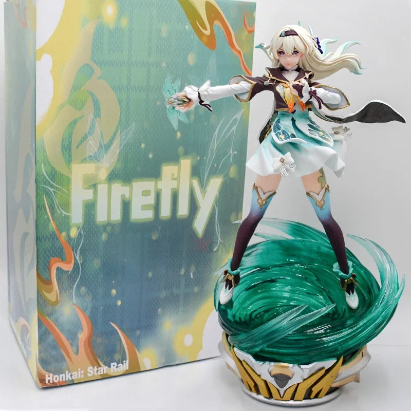 40cm Honkai Star Rail Huang Quan Anime Girl Figure Acheron Action Figure Houkai Gakuen Figurine Game Statue Model Doll Toys Gift