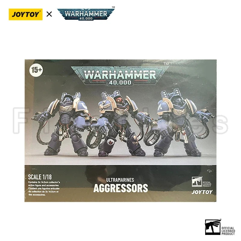 1/18 JOYTOY Action Figure (3PCS/SET) Aggressors Anime Collection Model Toy