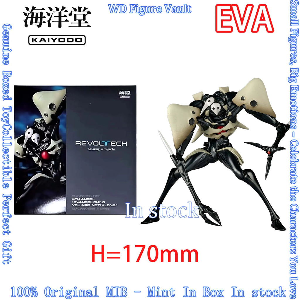 In stock KAIYODO EVA Evangelion Unit-01 Fourth Angel Shamshel  Figures Anime Model Genuine Boxed Toy Gift