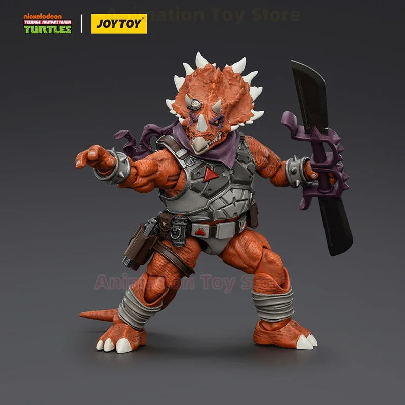 24-hour Shipping JOYTOY 1/18 Action Figure TMNT Captain Zorax Casey Jones Triceraton Infantryman