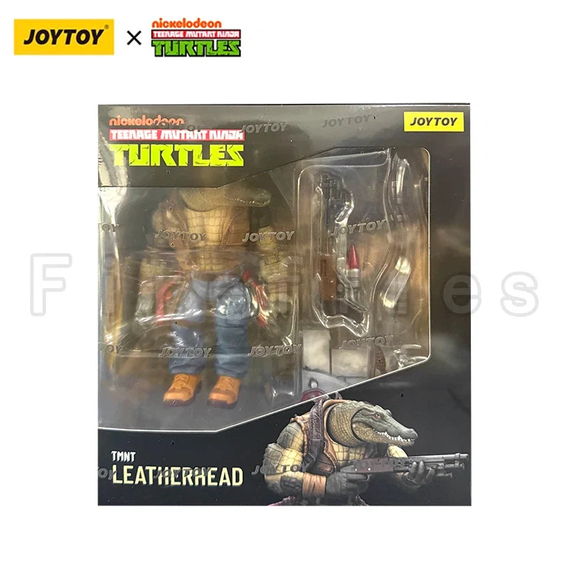 1/18 JOYTOY Action Figure Turtles Leatherhead Metalhead Anime Toy