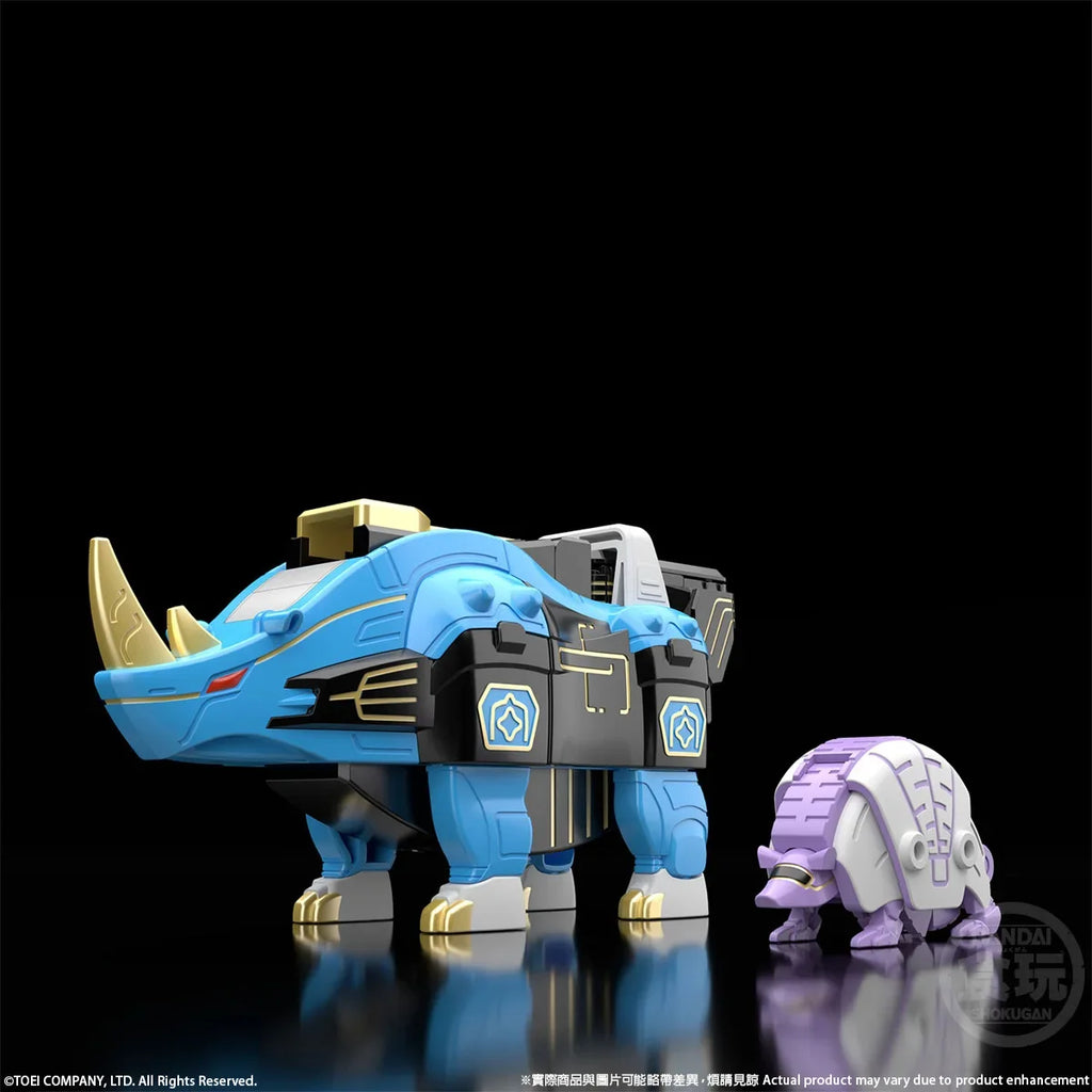 Bandai SMP [Shokugan Modeling Project] Hyakuju Gattai GaoIcarus Set (W/O Ramune) Action Figures toys