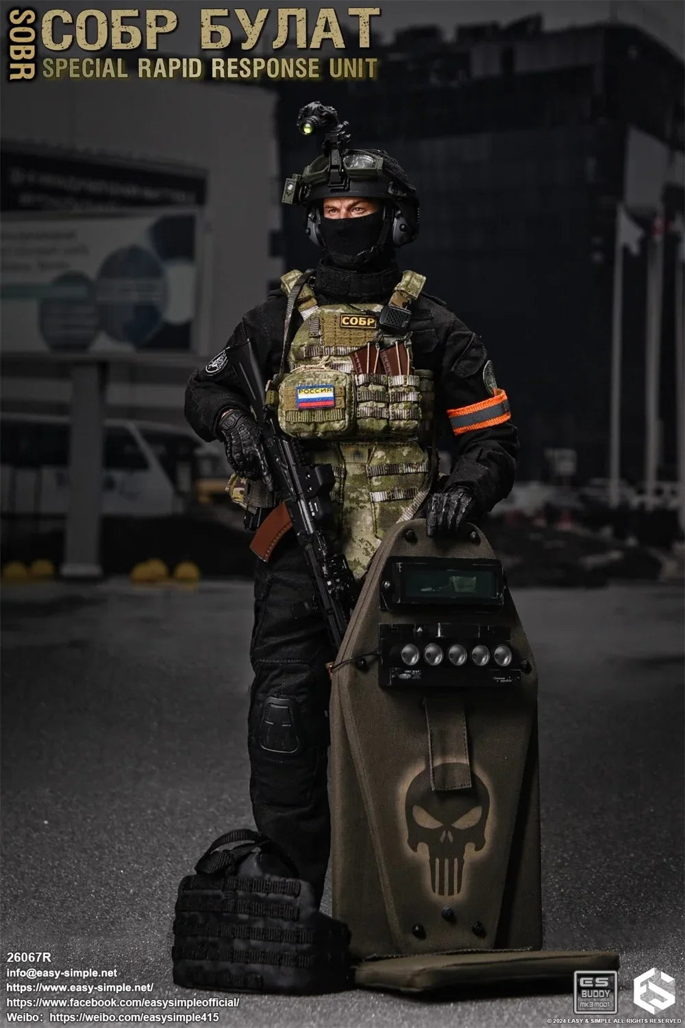 1/6 Easy&Simple ES 26067R The Russian Action Figure Soldier Operation Unit Full Set Moveable Action Figure Gift For Fans Collect