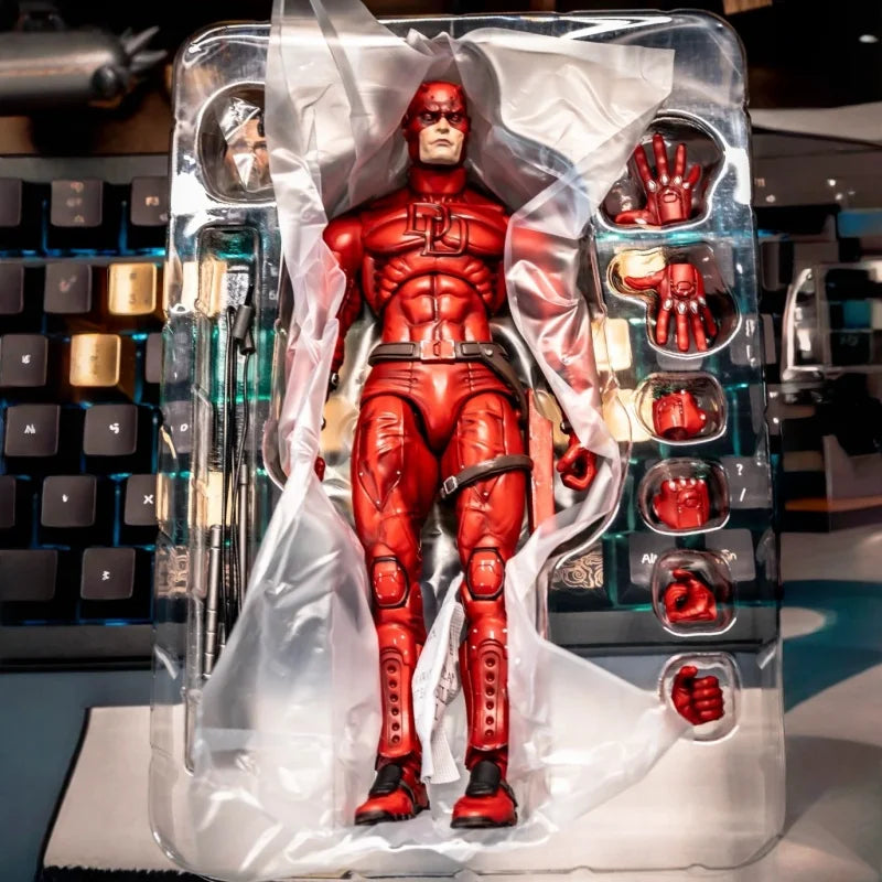 Fleftoys arvel Dare Devil Classic Red Shadowland Reborn Black Action Figure Devil Defenders Matt Murdock Legends