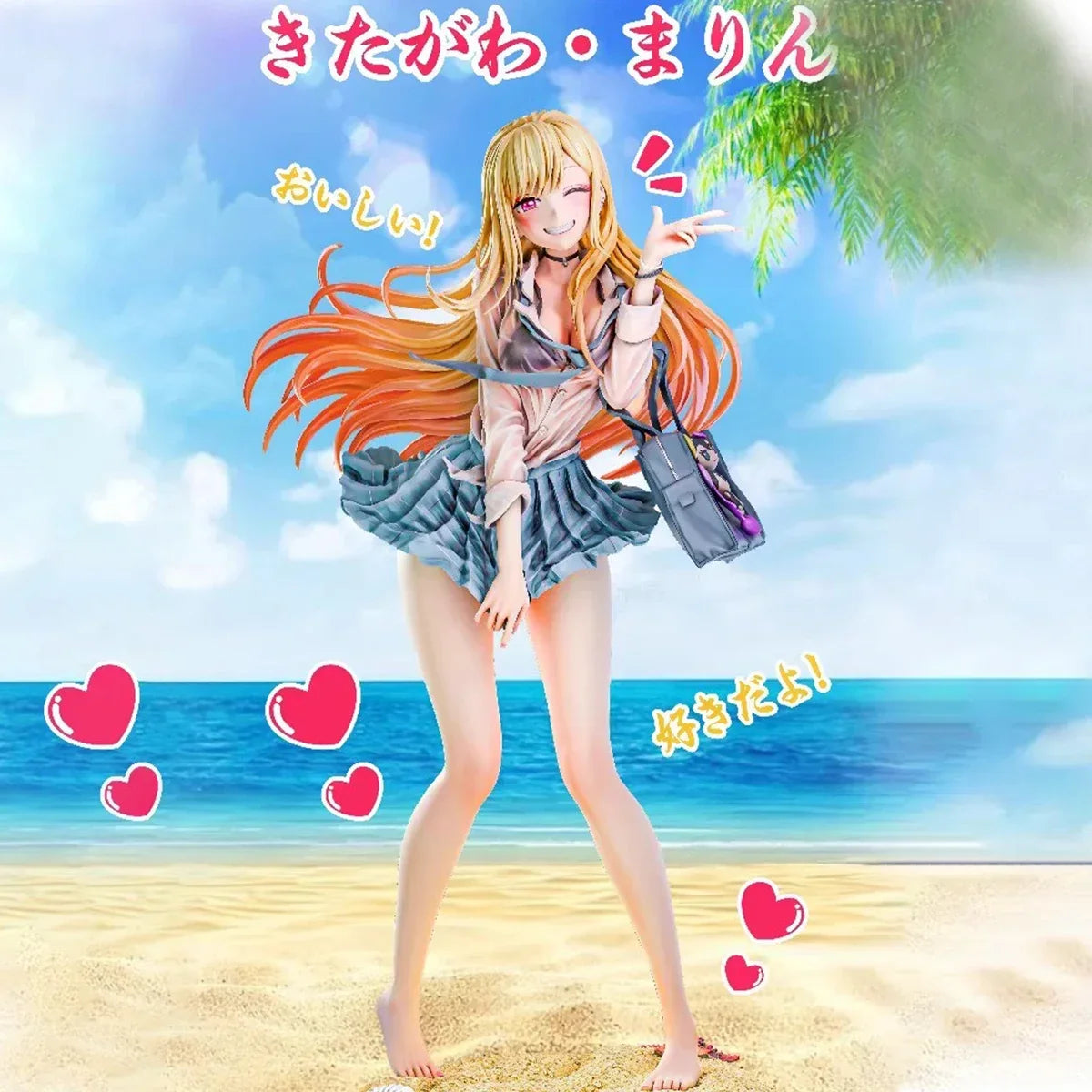 27cm Marin Kitagawa Sexy Anime Girl Figure My Dress-Up Darling Shizuku Kuroe Action Figure Adult Collectible Model Doll Toy Gift