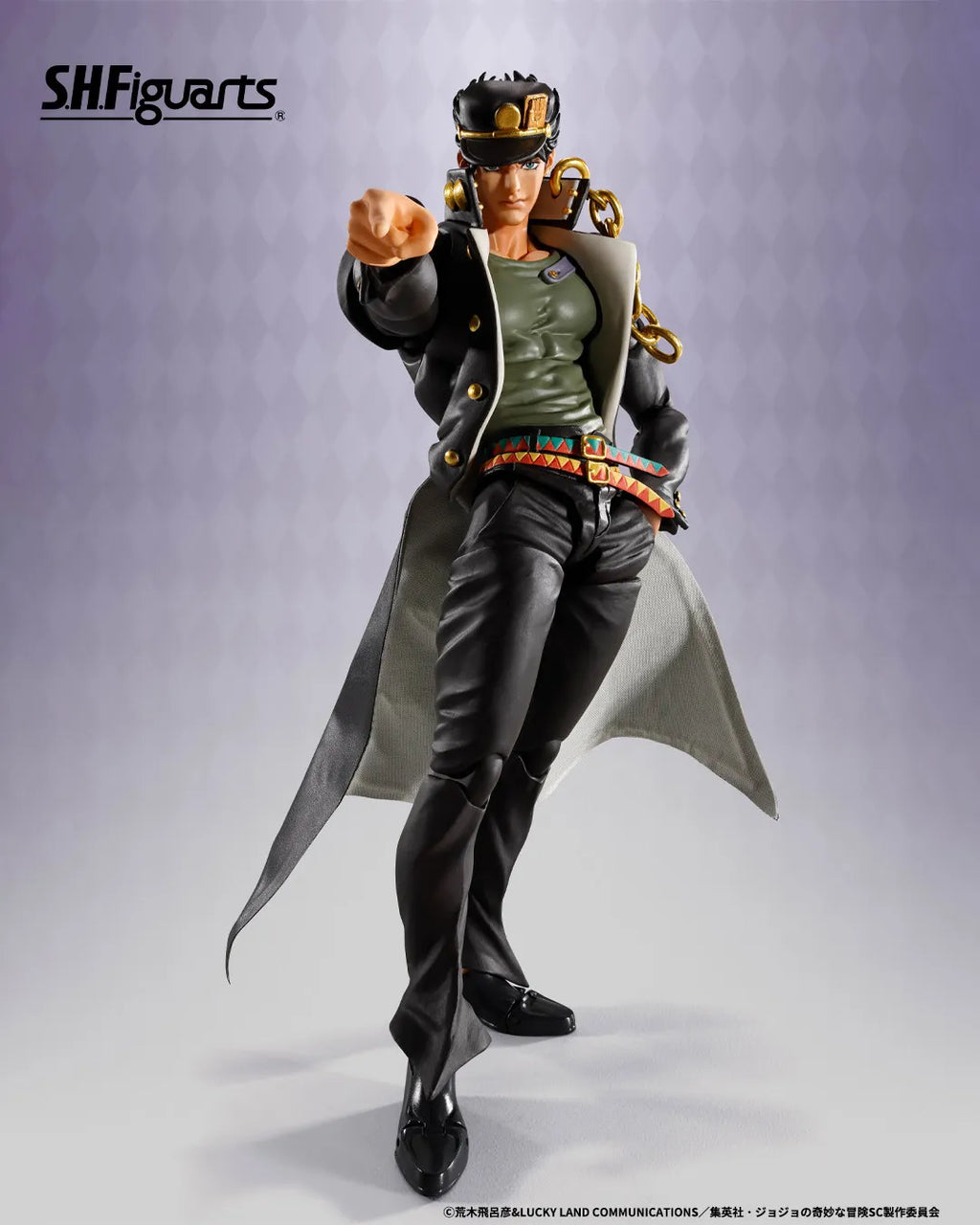 JoJo's Bizarre Adventure Anime Kujo Jotaro S.H.Figuarts Action Figures Model Figurine Original Figuarts Decoration Toys