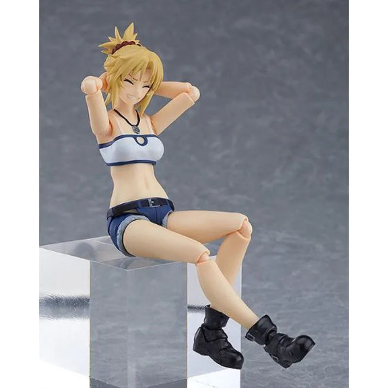 Max Factory Original Figma Mordred (Fate Series) Anime Action Figures Toys for Boys Christmas Gift Collectible Model Ornaments
