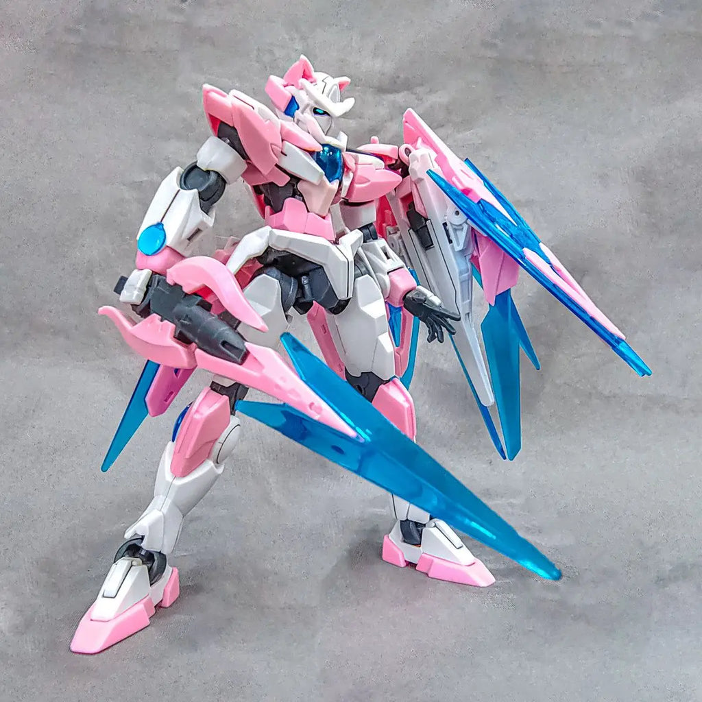 2025 00qan Hgbf 1/144 Gnt-0000 Mech Assembly Model Kit Robot Doll Action Figures Kids Toy Desktop Decoration Gifts Collectible