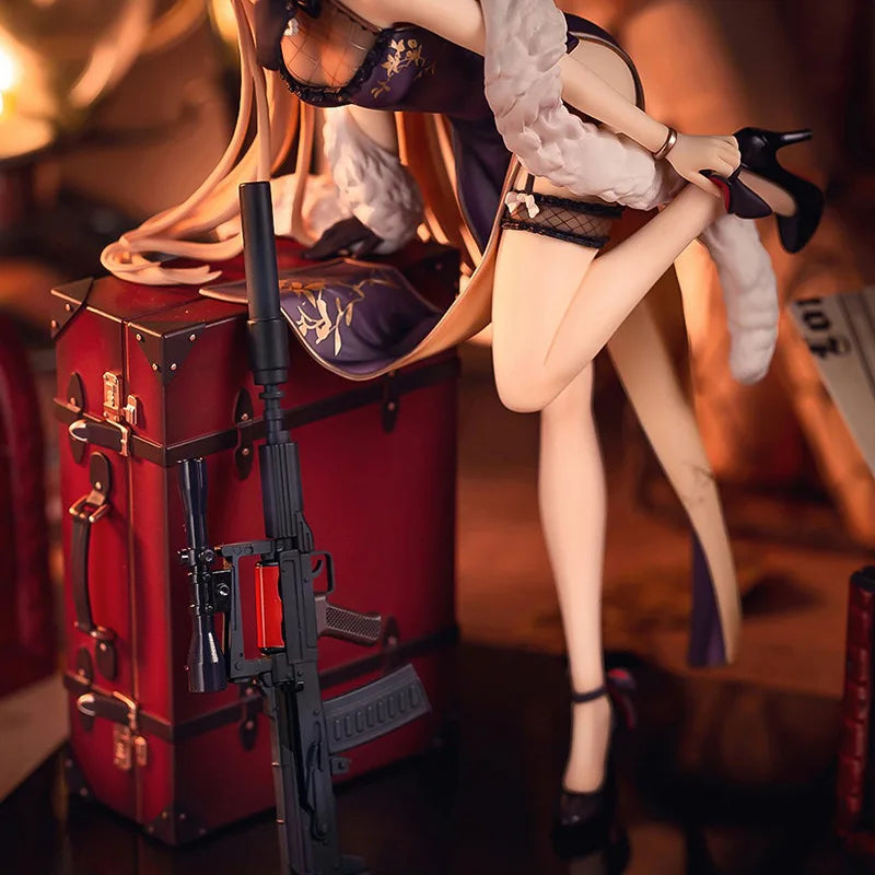 Girls Frontline Ots-14 Full Dress Game Girl Figures Statue Cartoon Girl Models Boys Collectible Toys Ornament Doll In Stock