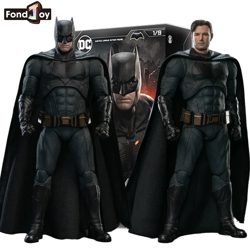 DC Batman Fondjoy Justice League Light Armor Batman Model Limited Head Sculpt Action Figures 19cm Collect Ornaments Boys Gifts