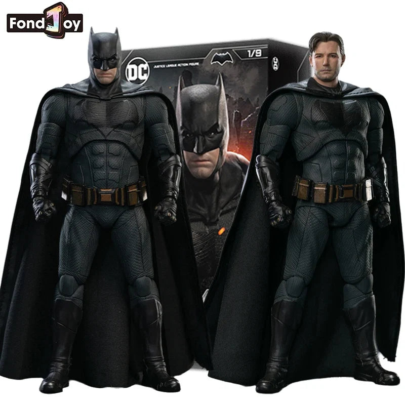 DC Batman Fondjoy Justice League Light Armor Batman Model Limited Head Sculpt Action Figures 19cm Collect Ornaments Boys Gifts