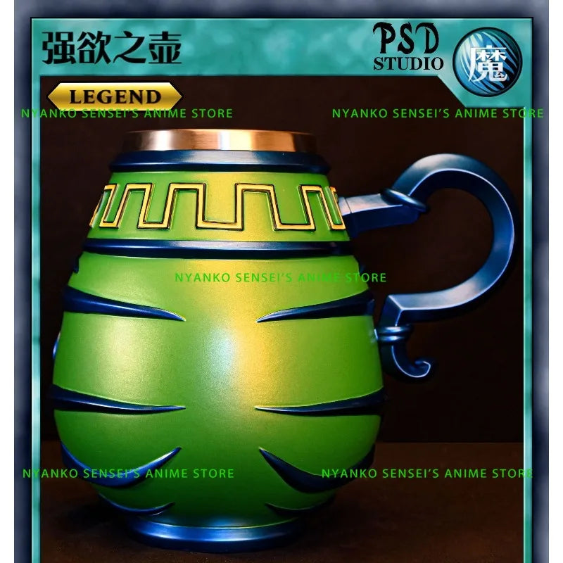 In Stock PSD STUDIO Game King Cheers Series Pot of Greed Cup 15cm Figure Anime Models Toy Doll Gift Hobby Collectible China Ver.