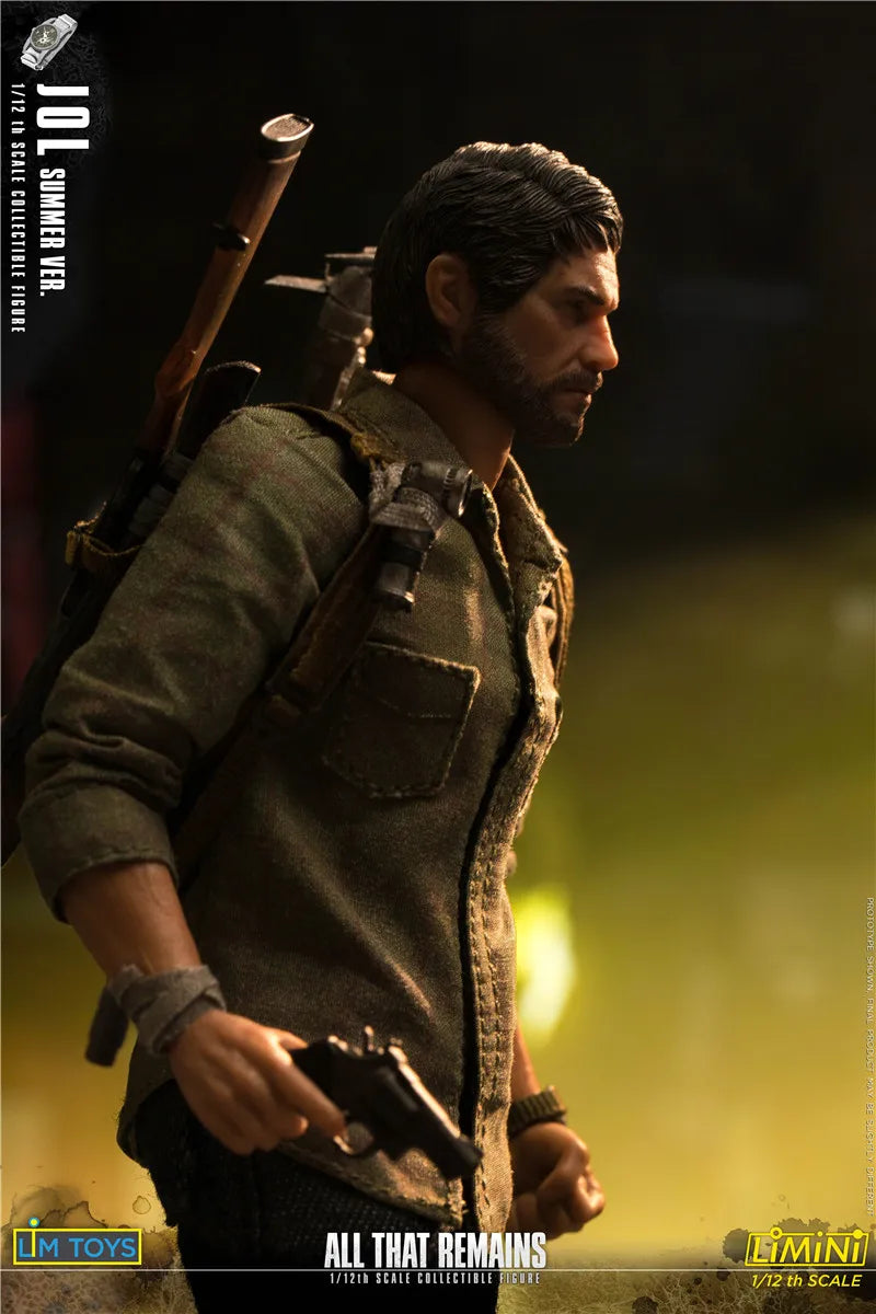 LIMTOYS LMN004 LMN005 LMN006 1/12 The Last Survivor Joel Ellie Action Figure Model 6'' Soldier Full Set Toys for Collection