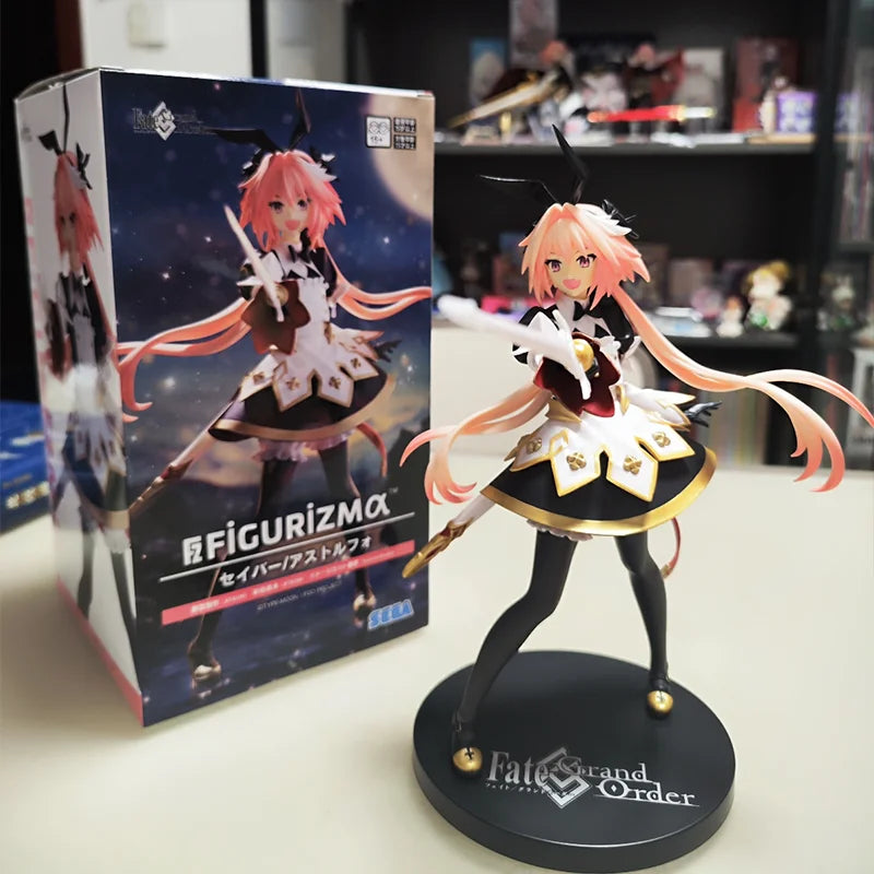 Original Genuine Sega Figurizm Fate/Grand Order Astolfo  Model Anime Figure Desktop Ornament Boys Toys Collection  Birthday Gift