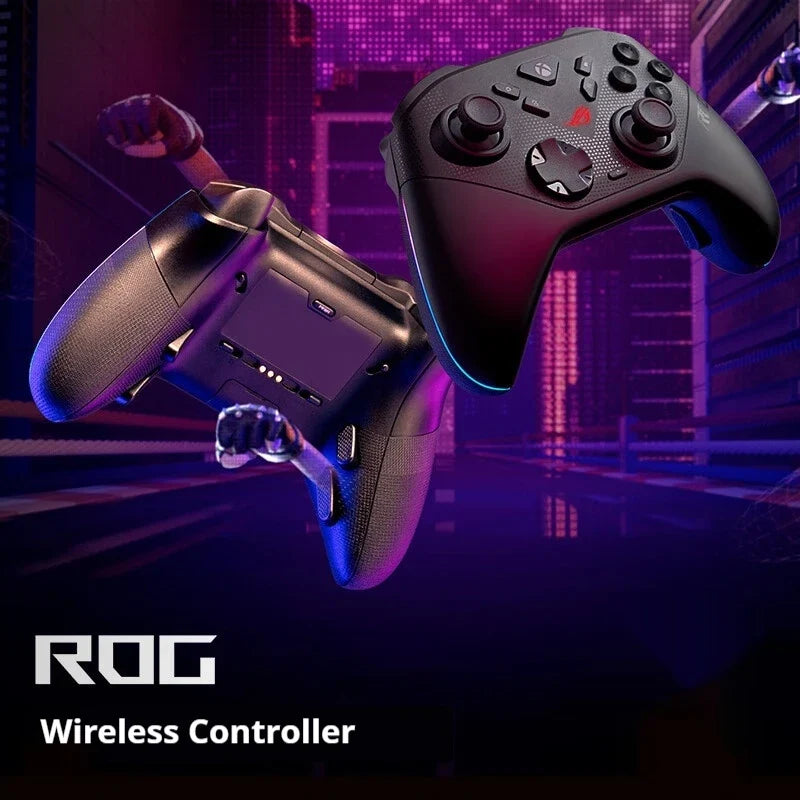 ROG Raikiri 2 Wireless Gaming Controller for PC Wireless 3Mode Connection Ergonomic Design OLED Display Gamer Accessories Gift