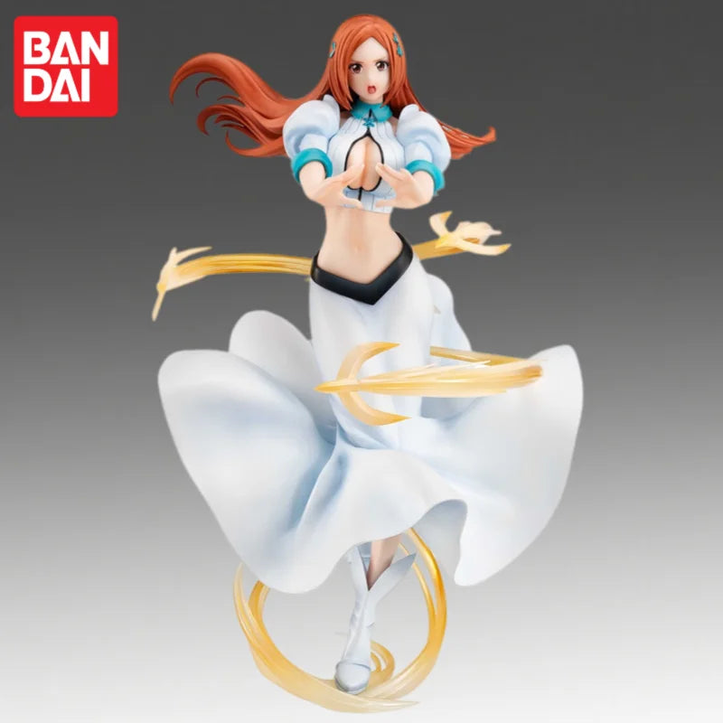 Auf Lager Bandai Original Megahouse Bleach Inoue Orihime Actionfigur Modell Puppe Brandneu Verpackte Spielzeuge Modell Garage