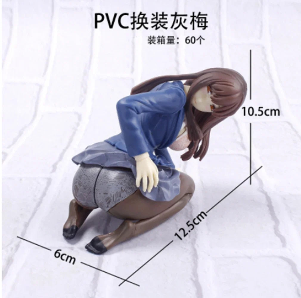 15CM Anime Kneeling Model Toy Gift Sexy Replaceable Clothing Desktop Ornament Doll PVC Action Figure