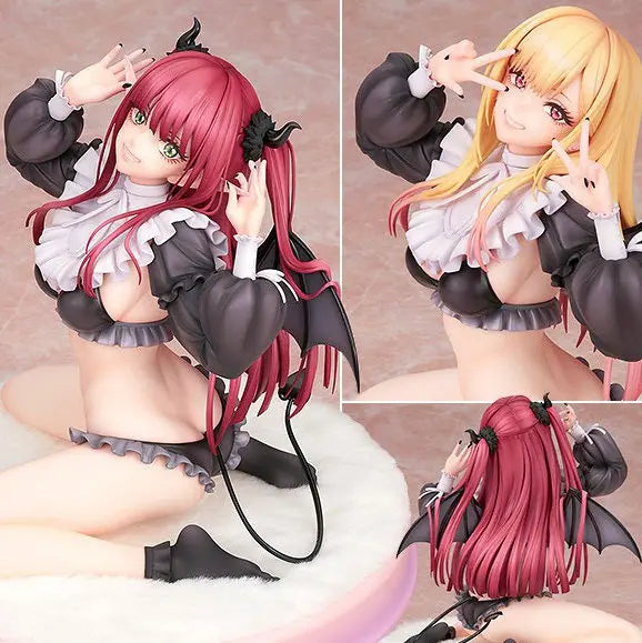 AUF LAGER Gw My Dress-Up Darling Marin Kitagawa Liz Action Anime-Figur mit austauschbarem Kopf PVC-Modell Sammelpuppe Spielzeug Geschenk
