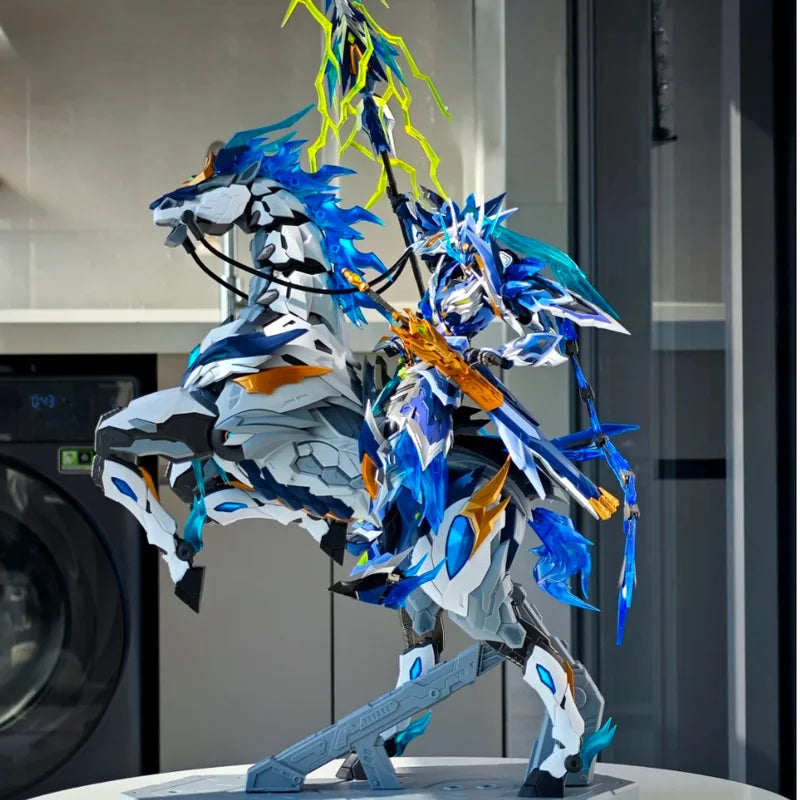 Motion Drive Zhao Yun Super Articulated Alloy Skeleton Robot Model DIY Assembly Collectible Figure Handmade Action Toy
