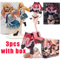3pcs My dear dress marin kitagawa liz see cute anime figure pvc collection model table ornament toys kids birthday gift‘s