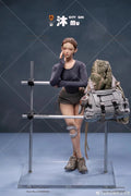Limitierte Auflage 1/6 Scale City Girl Mu 12 Zoll Komplettset Bewegliche Actionfigur CG001A MR.Z Wunderschönes Mädchen Modellspielzeug für Sammler
