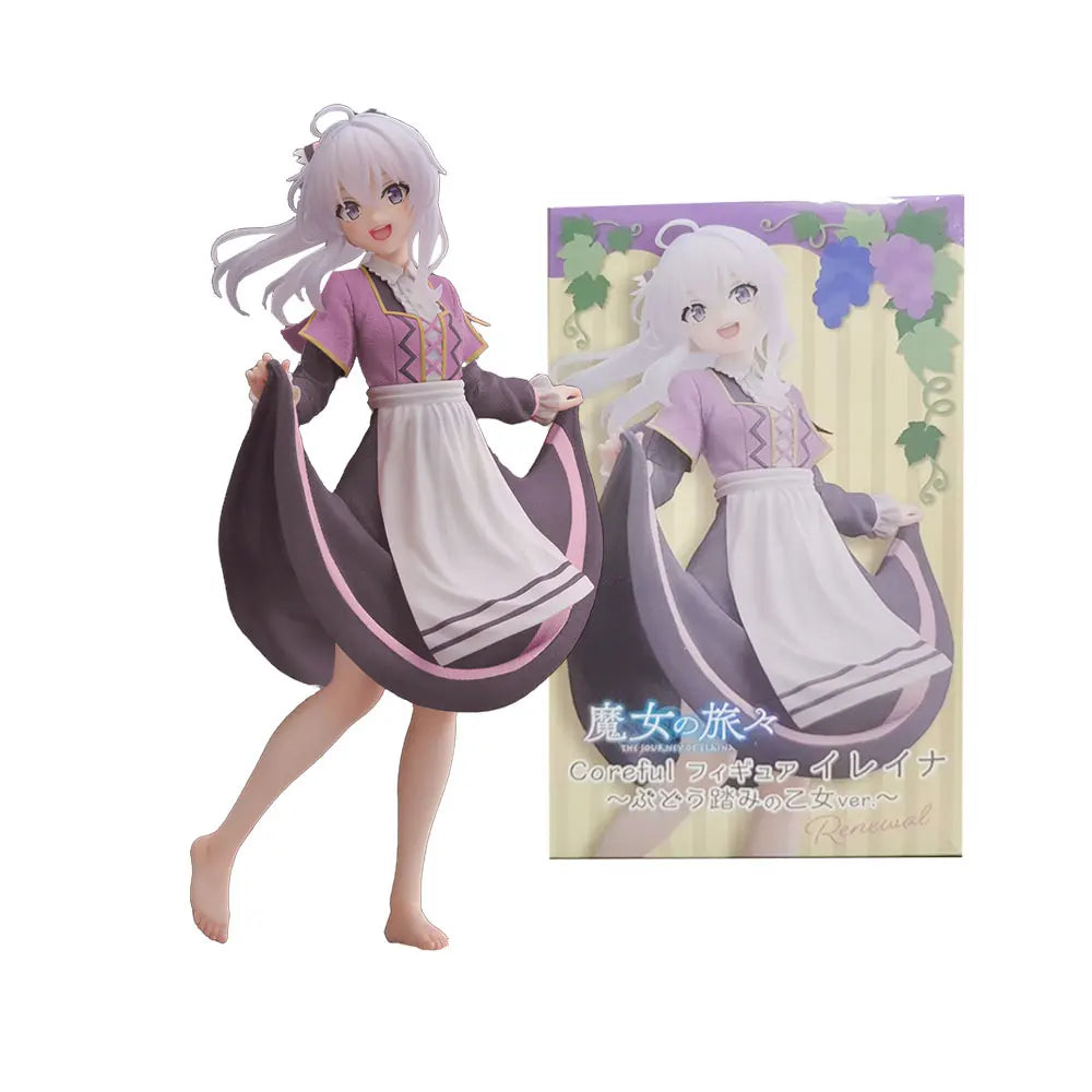 18CM Anime THE JOURNRY OF ELAINA Figure Ilyina Stand Animation Model Toys Gifts Collection Decoration Ornaments  Japanese Dolls