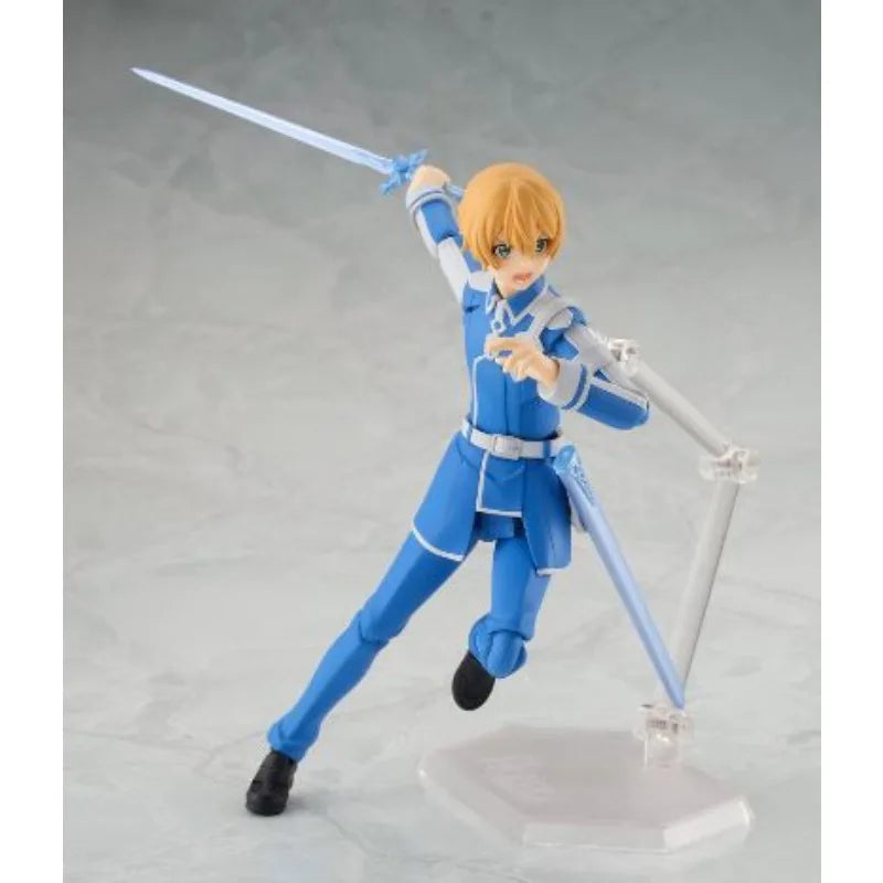 Max Factory Figma#441 Eugeo-145mm Movable Doll, PVC/ABS Material, SAO Alicization Style, All-Ages Action Figurine for Anime Fans
