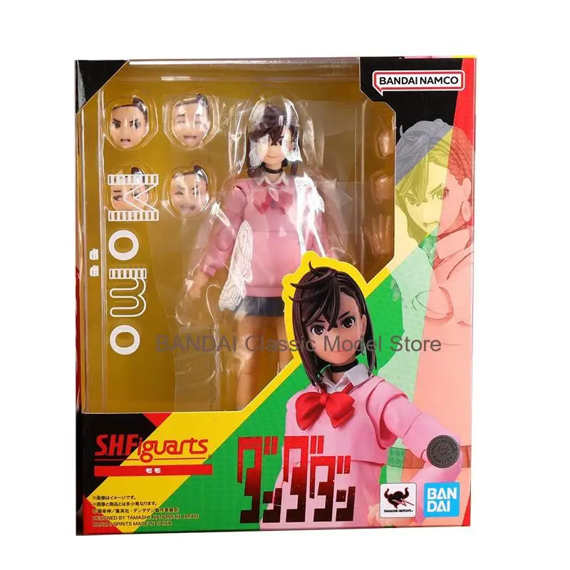 Bandai original genuine SHFiguarts SHF DANDADAN MOMO&Okarun (transformed) anime action figure collectible model toy gift Kids
