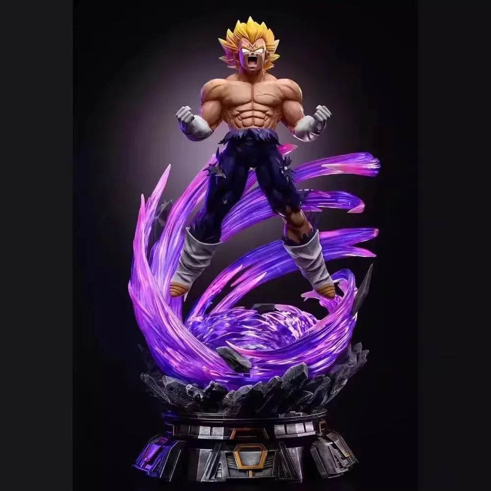 Dragon Ball 32cm Vegeta Iv Action Figure Super Saiyan Model Anime Peripheral Statue Ornament Collection Desktop Display Gift Toy
