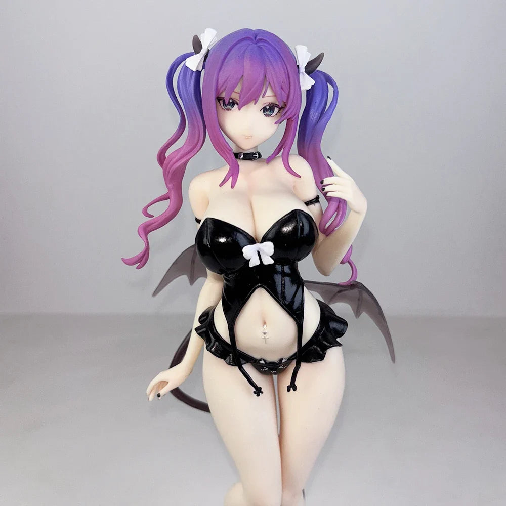 Anime Glowing Little Succubus Momoko 1/6 PVC Action Figure Toys 27cm Momoroser Girls Anime Figure Model Collection Doll Gift