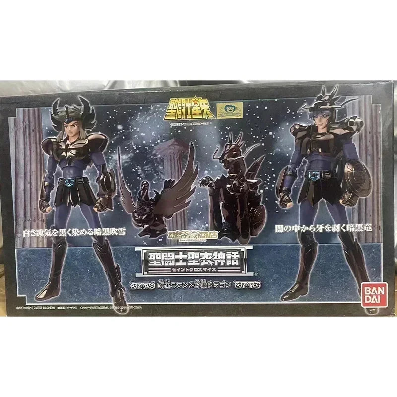 BANDAI in Stock  Holy Cloth Myth Black Pegasus Black Andromeda Black Dragon Figure Model Collection Toy Gift Action Figure Toy
