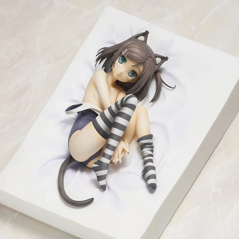 10CM Anime Tsutsukakushi Tsukiko Figure Side Lying Anime Model Toy Gift Doll Collection Decoration PVC
