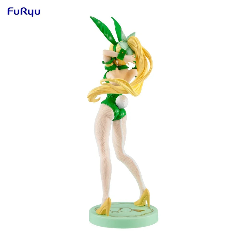 Original in Stock FuRyu BiCute Bunnies Sword Art Online Leafa Anime Figure Action Figure Collection Model Decoration Kawaii