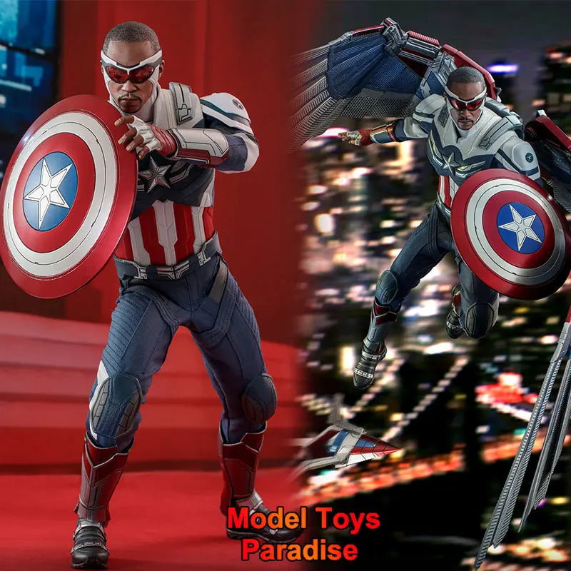 HOTTOYS HT TMS040 1/6 Collectible Toys Falcon 3.0 The Falcon and the Winter Soldier Sam Wilson 12'' Action Figure Model Gifts