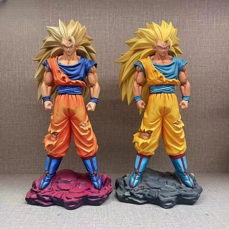 30cm/11.81inch Dragon Ball Son Goku Ssj3 Figure Super Saiyan 3 Goku Action Figures Gk Statue Collectionmodel Toys Gift