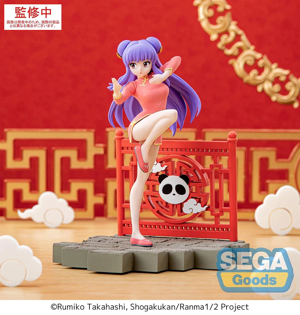 In Stock Original Sega Luminasta Ranma 1/2 2024 Shampoo Megurine Luka Collectible Table Decoration Animation Figures Model Toys