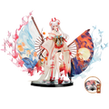 30cm Genuine Original Wings Inc Onmyoji Shiranui Night Fire Leaving Song Anime Figure 1/7 Collect Model Desktop Decoration Gift