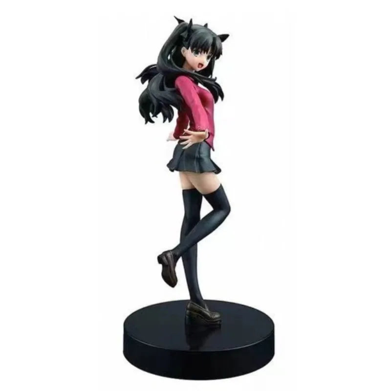 National Edition Fate/stay Night Model Figurine Cartoon Tohsaka Rin Figure Anime Merchandise Holiday Gift Bagged trendy toys