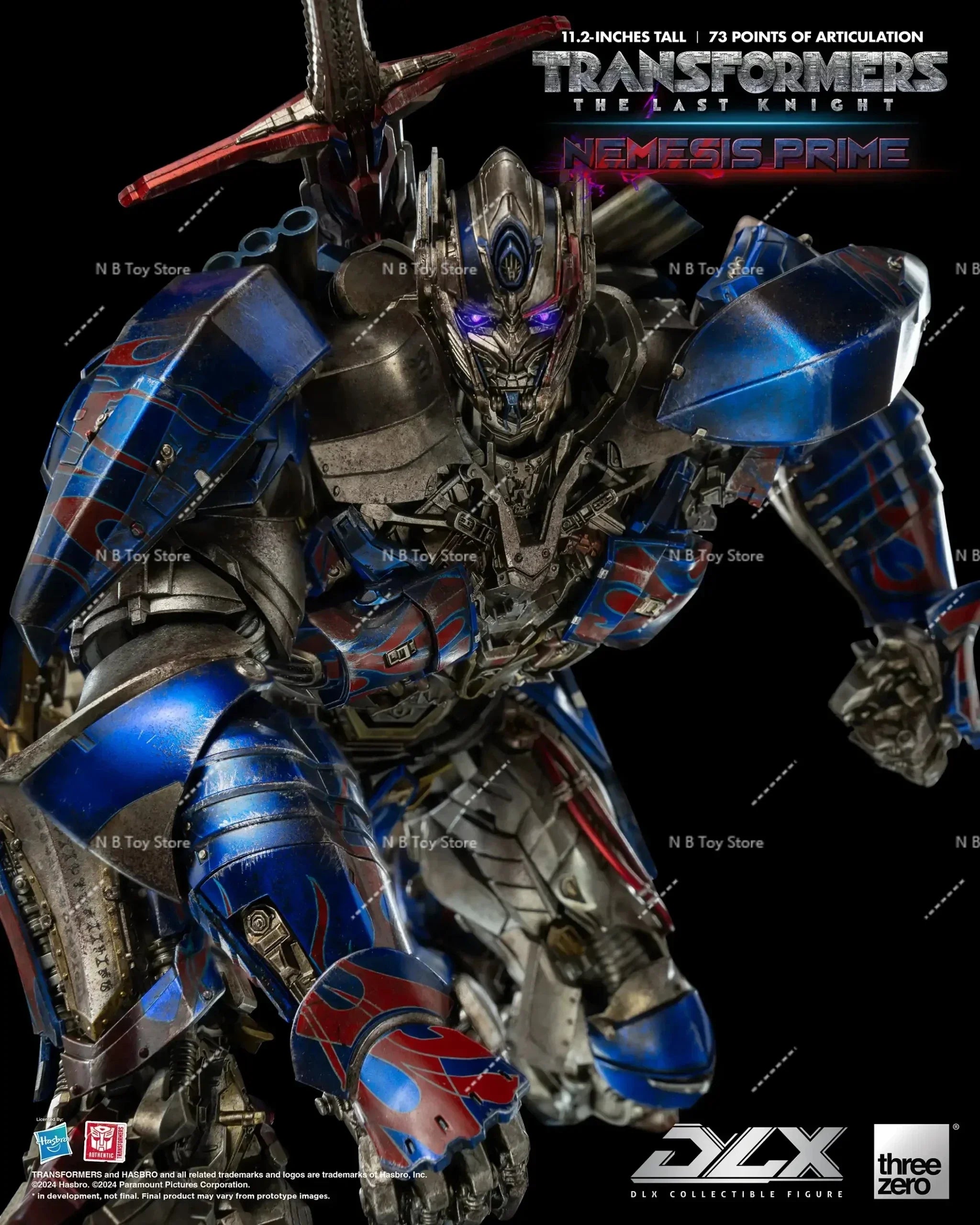 Original ThreeZero 3A G1 MDLX Transformation DLX Battle Damage Verson OP Prime 73 Points of Articulation High Quality Figure