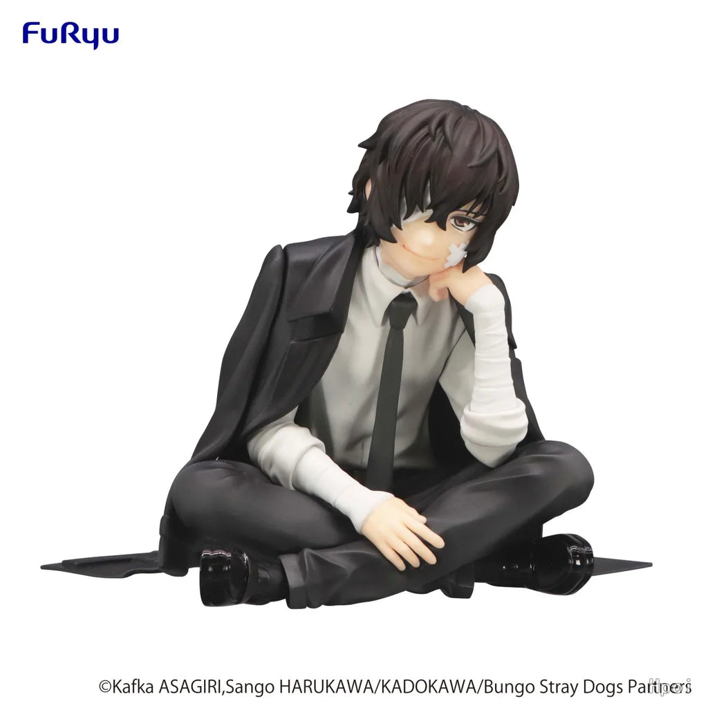 【FS】Original FuRyu Pressed Instant Noodles BUNGO STRAY DOGS Dazai Osamu Figure Model Gift Collection