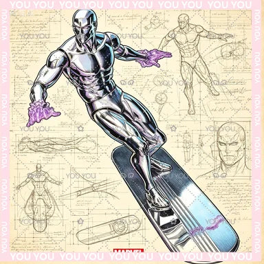 Erwachsenen-Spaß-Vorverkauf! Neu! 100 % original Hot Toys 1/6 Scale Silver Surfer Actionfigur Marvel Fantastic Four Anime Serie