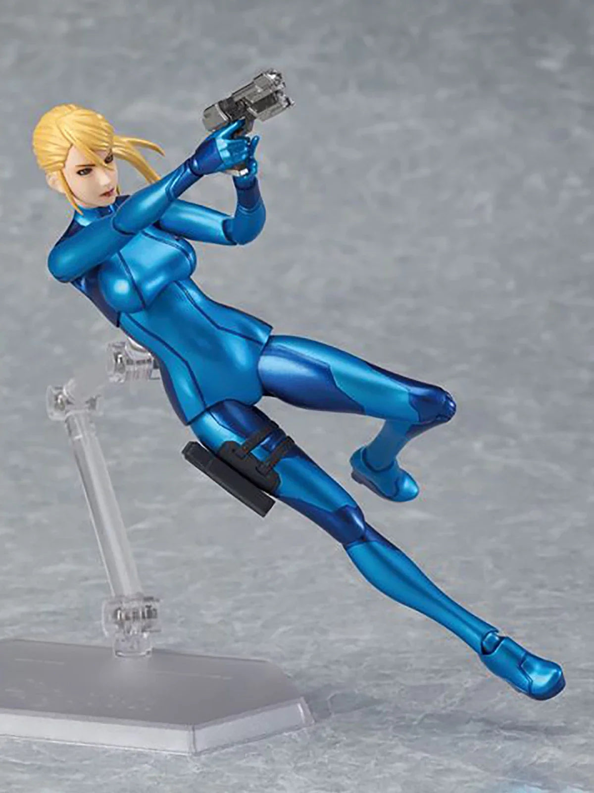 Original Genuine Max Factory Action/Dolls Figma (#306) (#133) Metroid: Other M Samus Aran & Zero Suit Ver. H=135mm H=15cm Figure