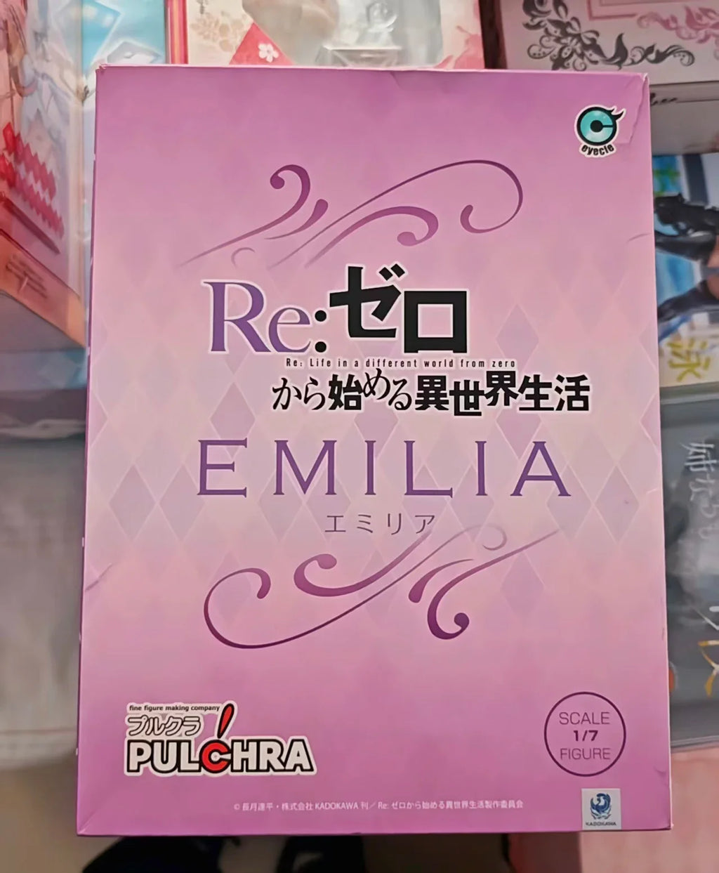 In Stock Original PULCHRA Re: ZERO - Starting Life in Another World Emilia Toys Model Decoration Gift Collection