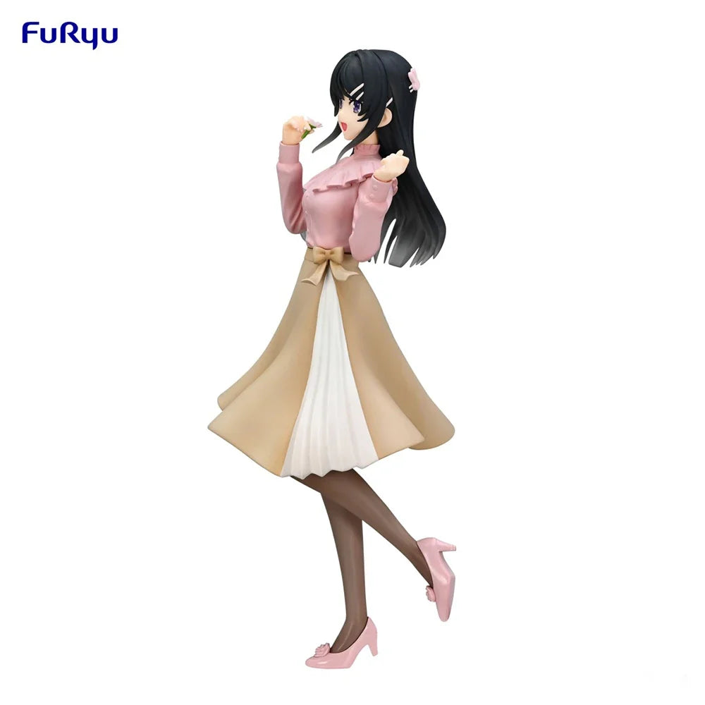 Original in Stock FuRyu Seishun Buta Yarou Wa Bunny Girl Senpai No Yume Wo Minai Sakurajima Mai Anime Figure Model Decoration