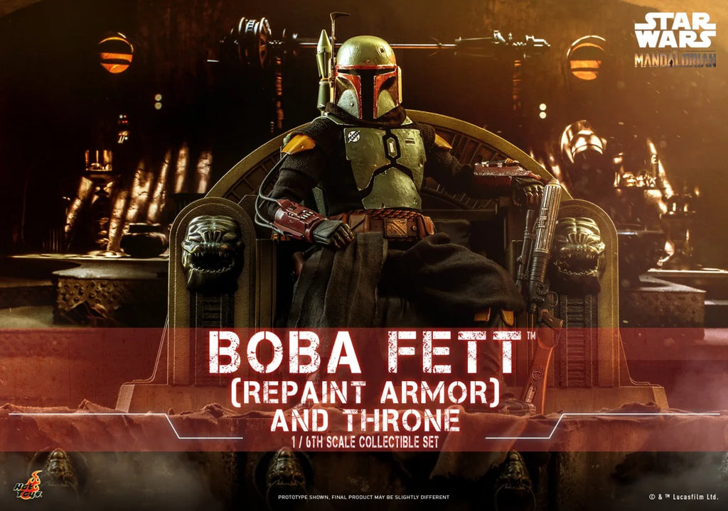 [In Stock] HT Hottoys Star Wars TMS056 Boba Fett Throne Moving Soldier Set Model Figure