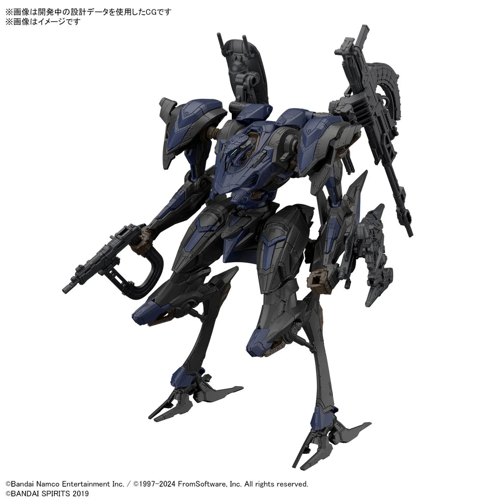 Bandai Authentic 30MM Model Kit ARMORED CORE 6 NIGHTFALL STEEL HAZE Anime Figure Assembly BD011 MELANDER CC2000 ORBITER Robot