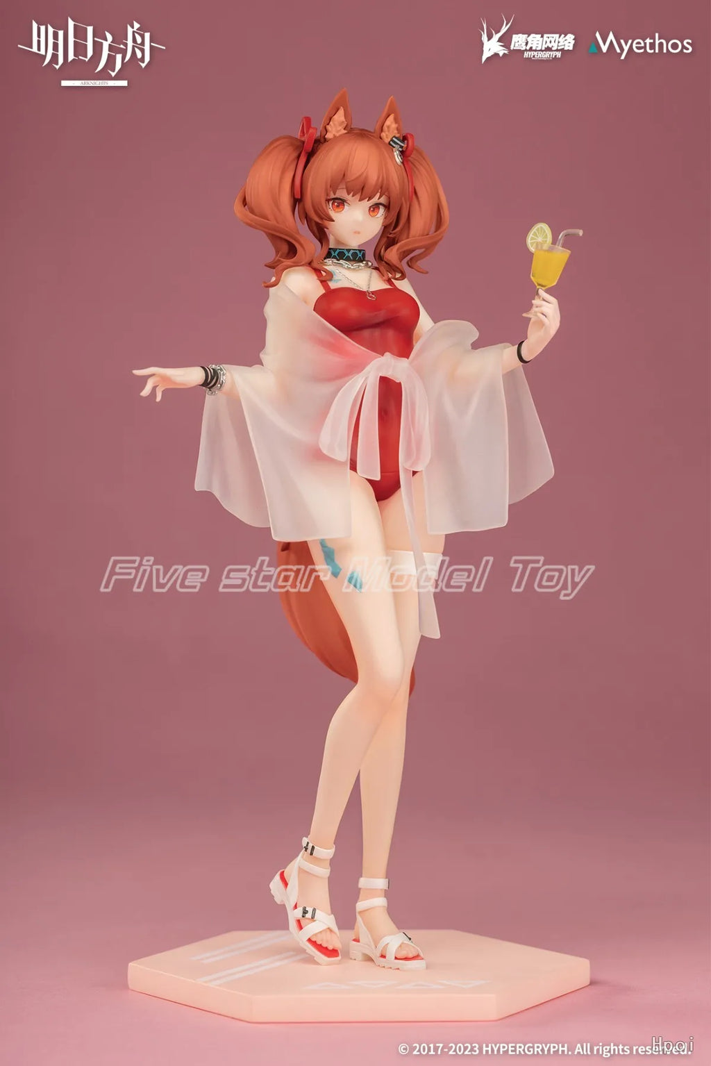 【FS】Original Myethos Gift+ Series Arknights Angelina Summer VER. 1/8 Figures Anime Models Toys