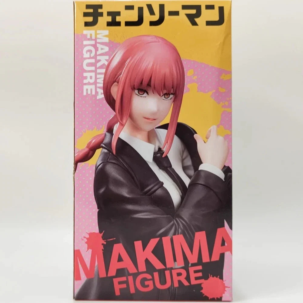 In Stock TAITO Original Genuine Anime Chainsaw Man Makima Control Devil 18cm Collections Models Toy Figures Birthday Xmas Gifts