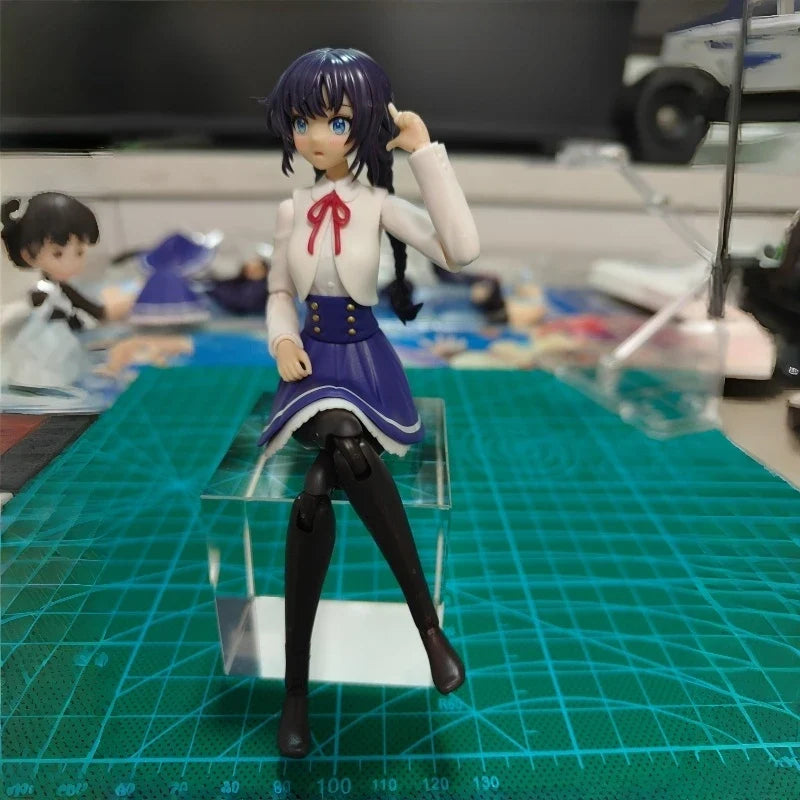 Genuine Kotobukiya Model Kit JK032 Sousai Shoujo Teien Rika Saeki Winter Uniform [In Stock]