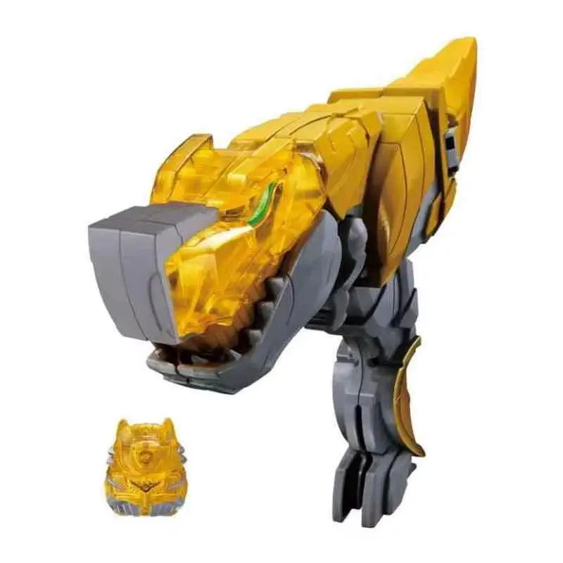 Bandai Genuine DX No.1 SENTAI GOZYUGER TEGASWORD Leon Buster 50 Sentai Ring Figure Toys Gift Collectible Model